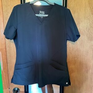 Barco one steel grey scrub top